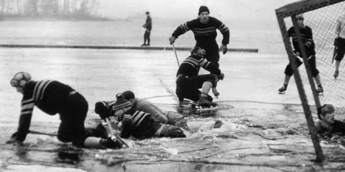 Pond Hockey Turnier im Kurpark Oberstaufen