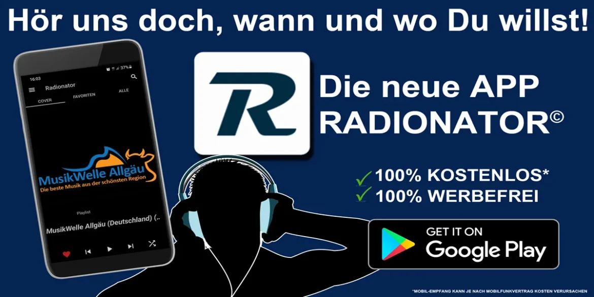 MusikWelle Allgäu Favorit in der RADIONATOR App